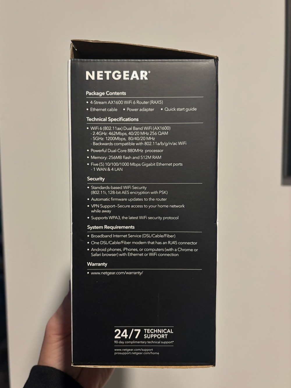 NETGEAR AX1600 WiFi 6 Router – Brand New! - Picture 4 of 4